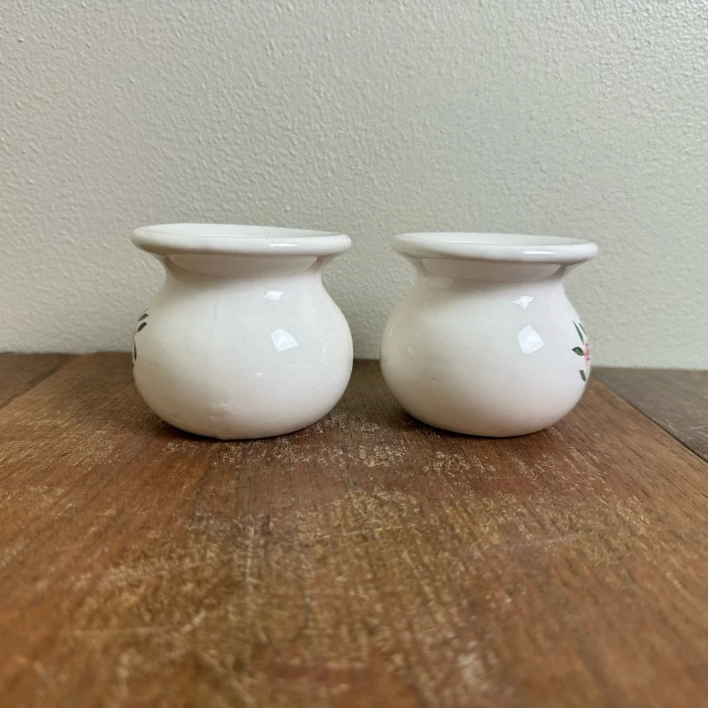 St. Pierre & Patterson 1958 Floral‎ design Pot mug salt pepper shakers
